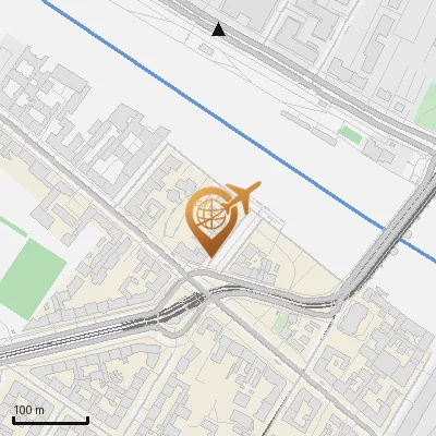 Karte Bevernstraße 1-5, 10997 Berlin