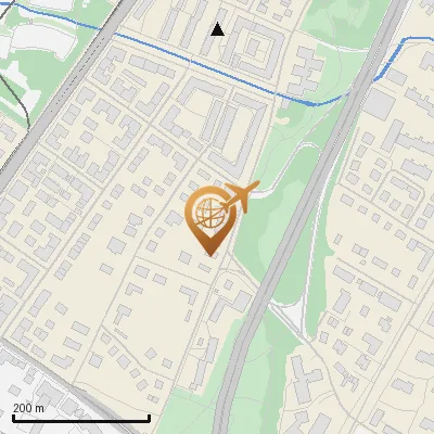 Karte Biedersteiner Straße 57-65, 80805 München