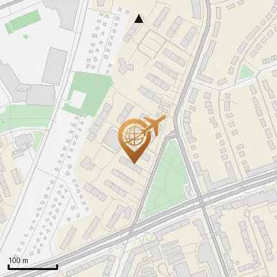 Karte Biehlweg 1-5, 22049 Hamburg