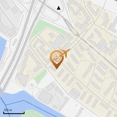 Karte Billhorner Mühlenweg 31, 20539 Hamburg