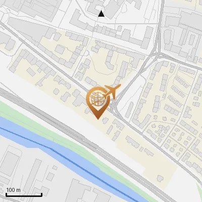 Karte Billstedter Hauptstraße 100-102, 22117 Hamburg