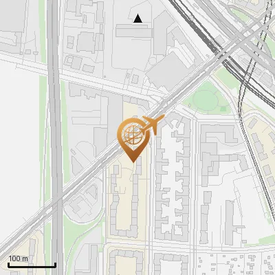 Karte Binger Straße 1, 14197 Berlin