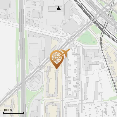 Karte Binger Straße 2, 14197 Berlin