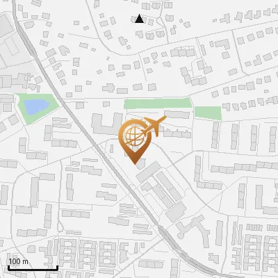 Karte Binnenfeld 57, 21077 Hamburg