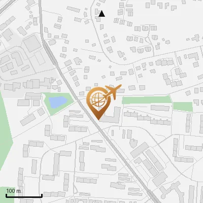 Karte Binnenfeld 60, 21077 Hamburg