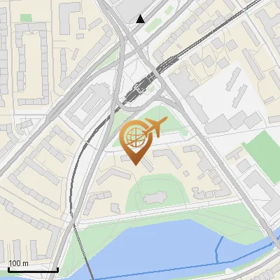 Karte Birkenau 6-14, 22087 Hamburg