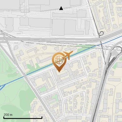 Karte Birnauer Straße 12-13, 80809 München