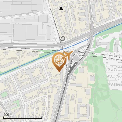 Karte Birnauer Straße 1-6, 80809 München