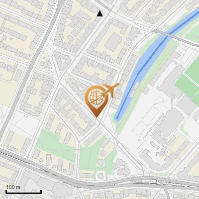 Karte Bismarckstraße 2, 20259 Hamburg