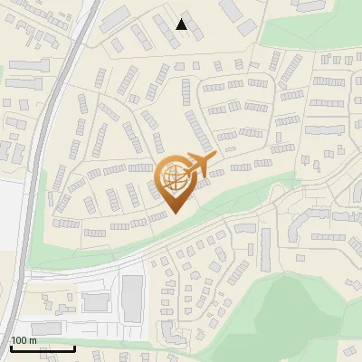 Karte Bispinger Weg 54-80, 21079 Hamburg