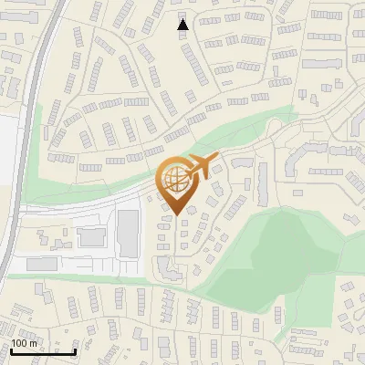 Karte Blättnerring 1-2, 21079 Hamburg