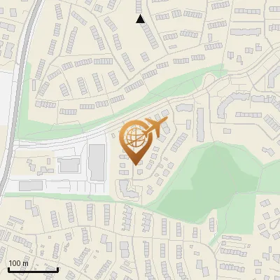 Karte Blättnerring 3-15, 21079 Hamburg