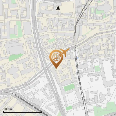 Karte Blaubach 3, 50676 Köln