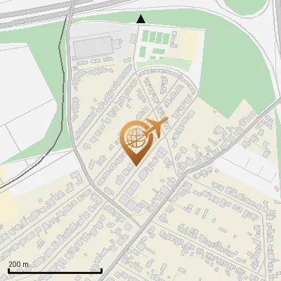 Karte Blautannenweg 4-8, 50997 Köln