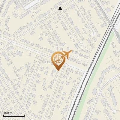 Karte Blücherstraße 1, 12207 Berlin