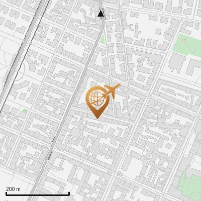 Karte Blütenstraße 10-17, 80799 München