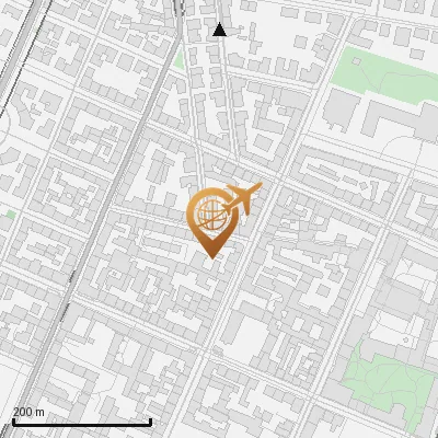 Karte Blütenstraße 1-7, 80799 München