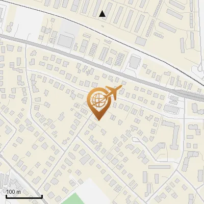 Karte Blütenweg 1, 22589 Hamburg