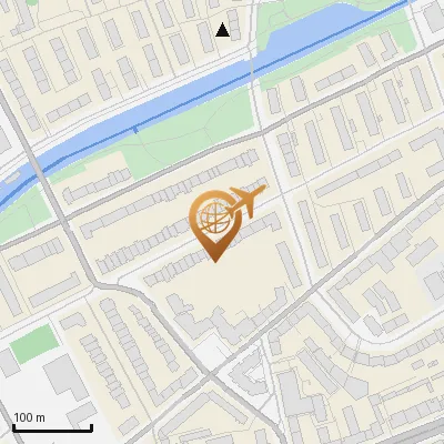 Karte Blumenau 152-163, 22089 Hamburg