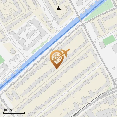 Karte Blumenau 59-63, 22089 Hamburg