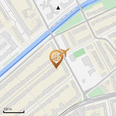 Karte Blumenau 84-92, 22089 Hamburg