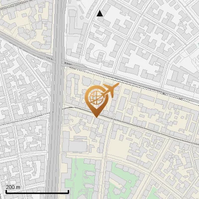 Karte Blutenburgstraße 102-106, 80636 München