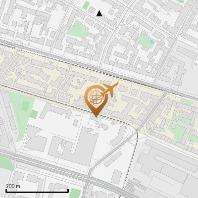 Karte Blutenburgstraße 18, 80636 München