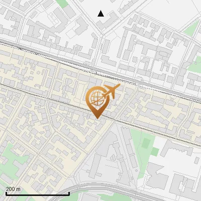 Karte Blutenburgstraße 52-54, 80636 München