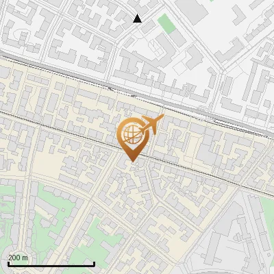 Karte Blutenburgstraße 72, 80636 München