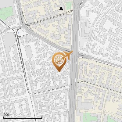 Karte Blutenburgstraße 75-81, 80634 München