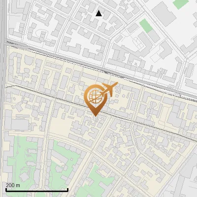 Karte Blutenburgstraße 84, 80636 München