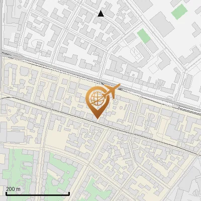 Karte Blutenburgstraße 84, 80639 München