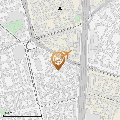 Karte Blutenburgstraße 85-91, 80634 München