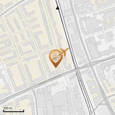 Karte Börnestraße 1-15, 22089 Hamburg