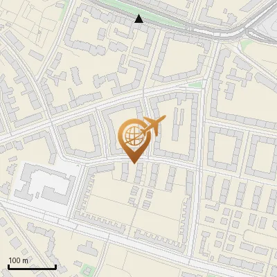 Karte Borkumer Straße 42, 14199 Berlin