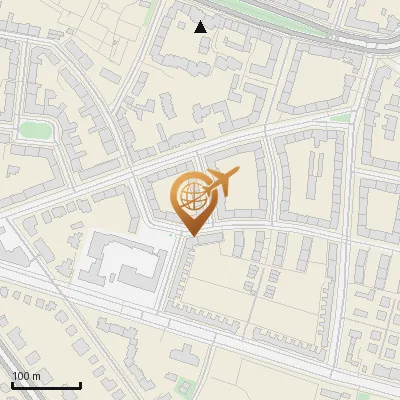 Karte Borkumer Straße 50, 14199 Berlin