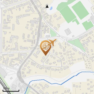 Karte Bornepfad 1, 13467 Berlin