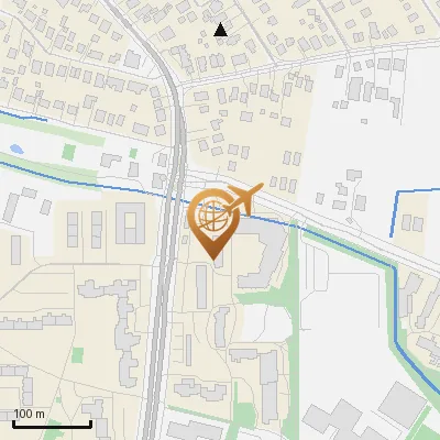 Karte Bornheide 100, 22549 Hamburg