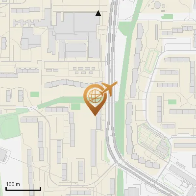 Karte Bornheide 43, 22549 Hamburg