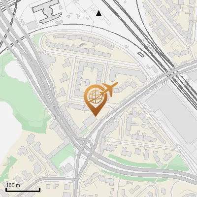 Karte Bornimer Straße 20, 10711 Berlin