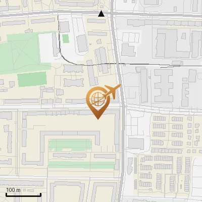 Karte Bornitzstraße 36, 10367 Berlin