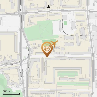 Karte Bornitzstraße 9, 10367 Berlin