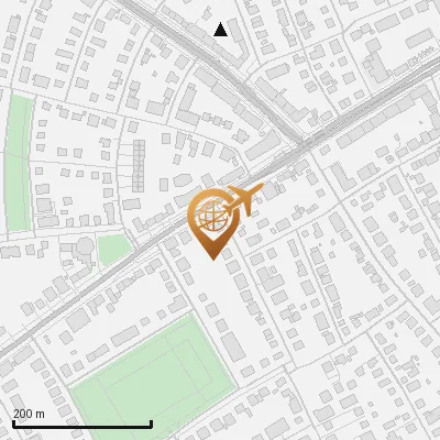 Karte Bozzarisstraße 3-8, 81545 München