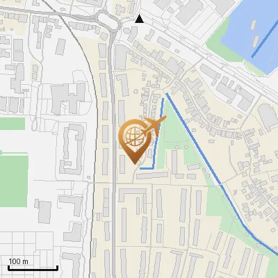 Karte Brack 23-38, 21129 Hamburg