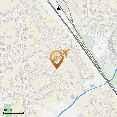 Karte Brandtstraße 6, 13467 Berlin