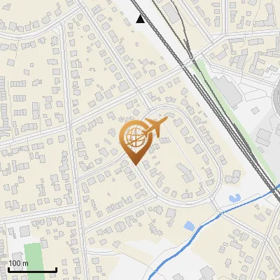 Karte Brandtstraße 8, 13467 Berlin