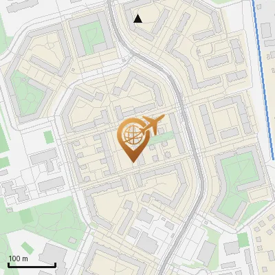 Karte Branitzer Karree 1-4, 12627 Berlin