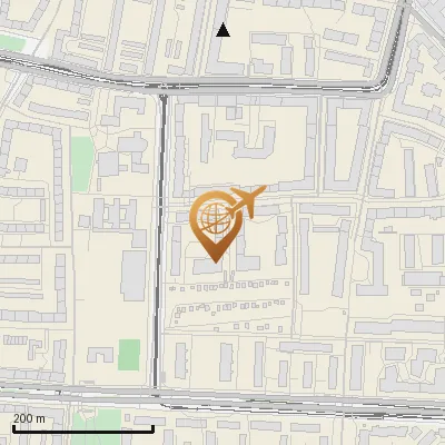 Karte Brantstraße 1-8, 80687 München