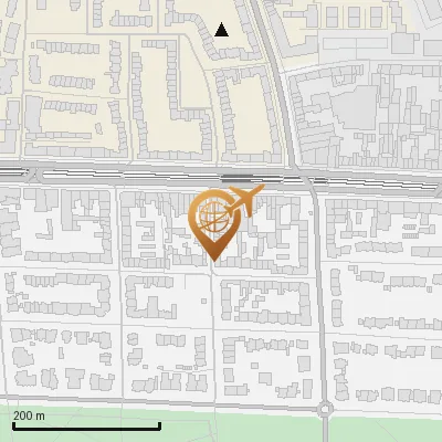 Karte Braunstraße 14-25, 50933 Köln