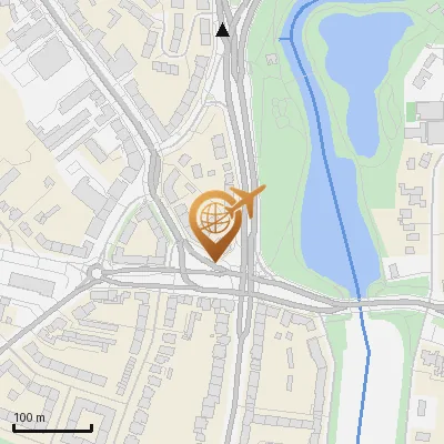 Karte Brombeerweg 1, 22335 Hamburg